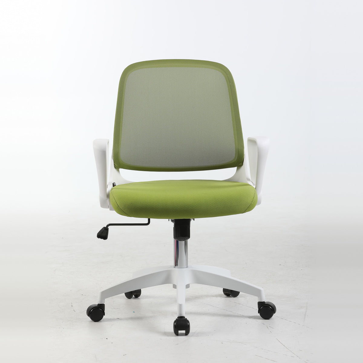 ALANI study chair in green, front view