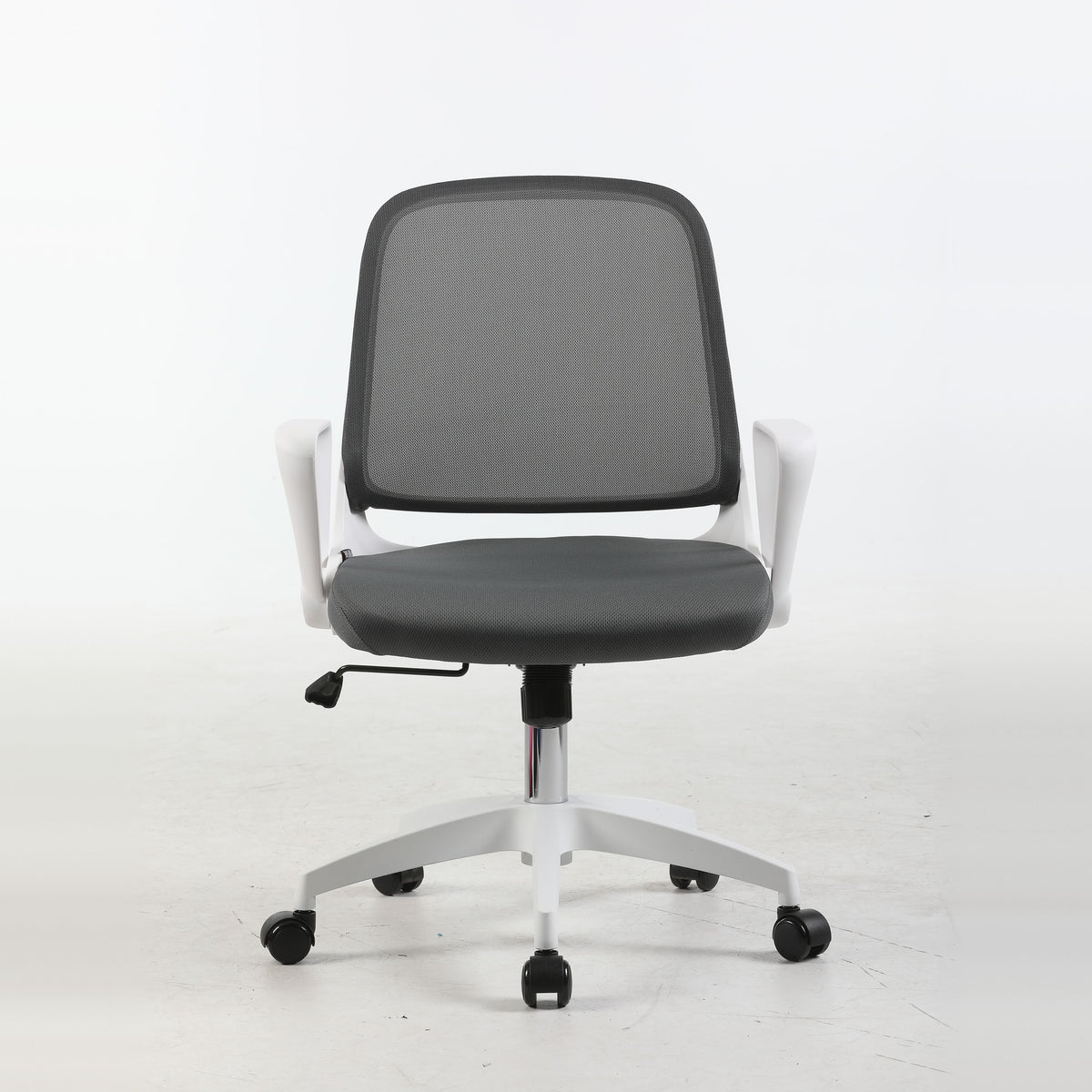 ALANI study chair in grey, front view